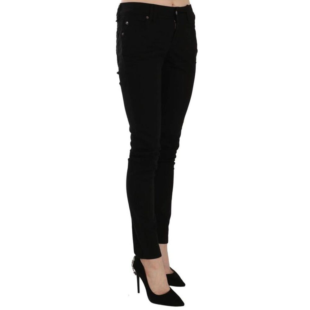 John Galliano Skinny Jeans Women Black Jeans & Pants - Picture 3 of 5